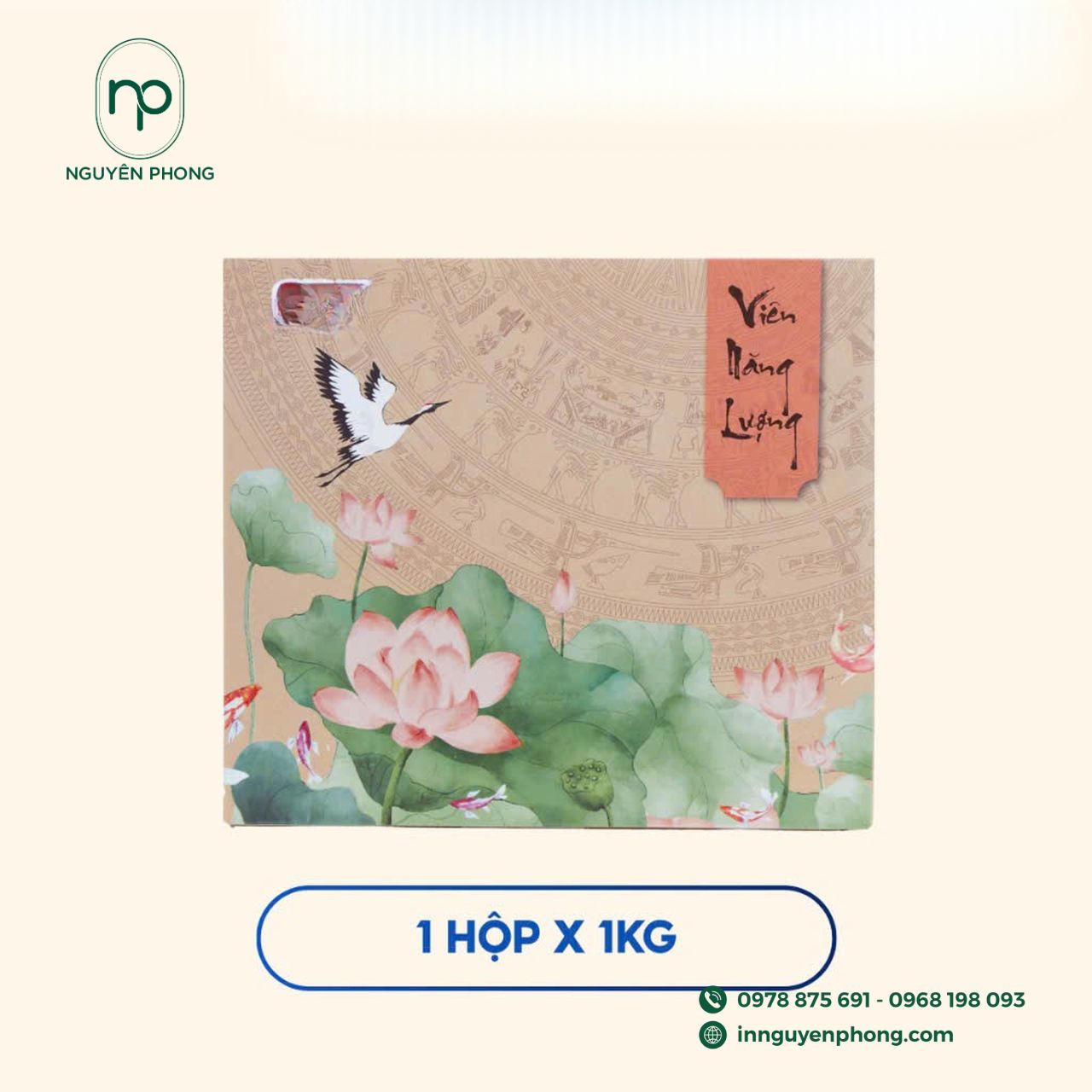 Chất liệu carton bồi sóng  làm hộp đựng lương khô